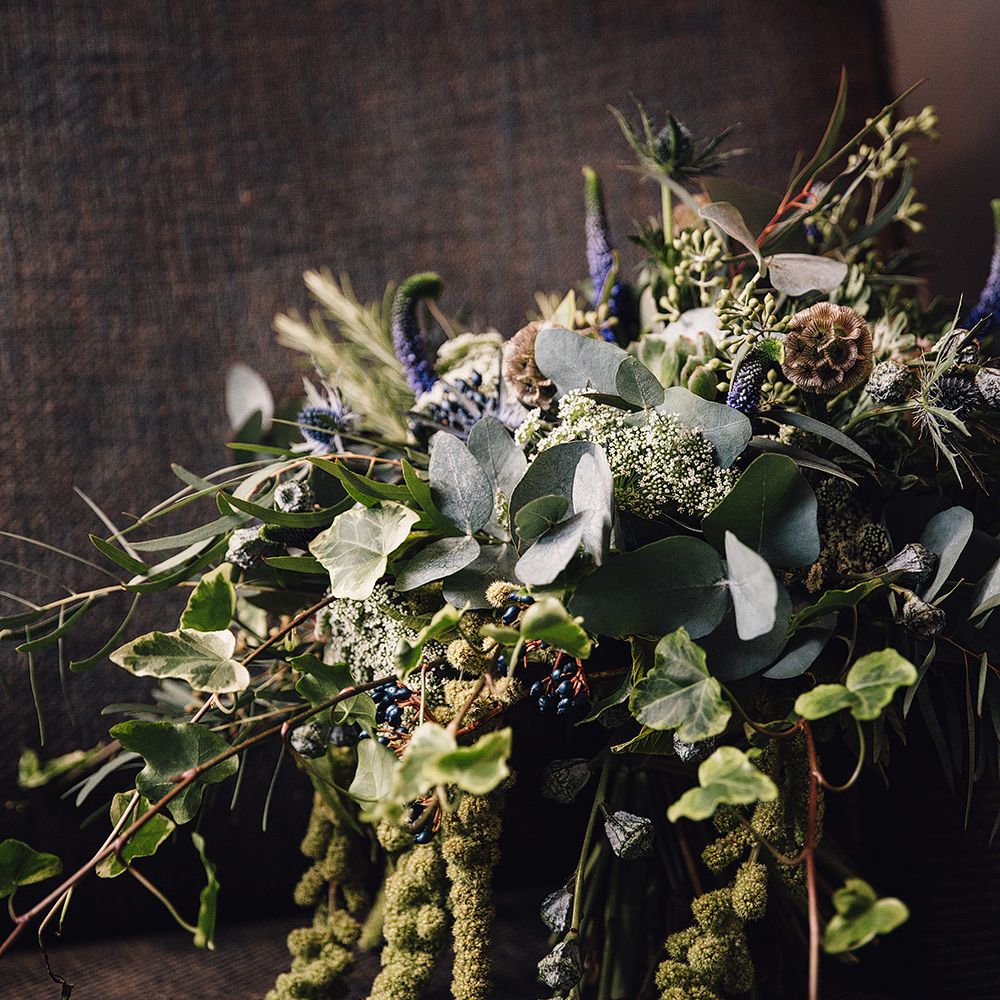Stylish Autumnal Wedding At Stone Barn Cotwolds With Bride In Jesus Peiro