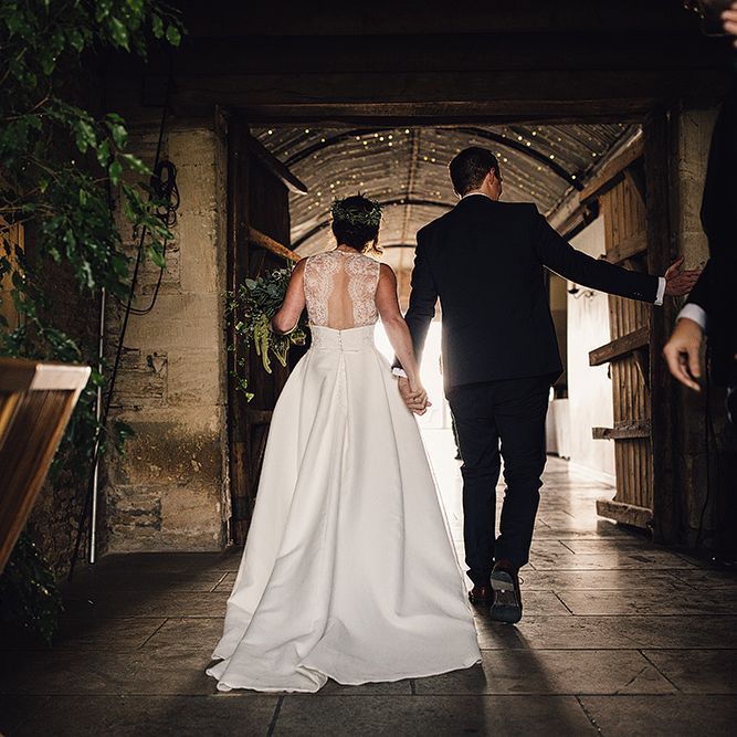 Stylish Autumnal Wedding At Stone Barn Cotwolds With Bride In Jesus Peiro