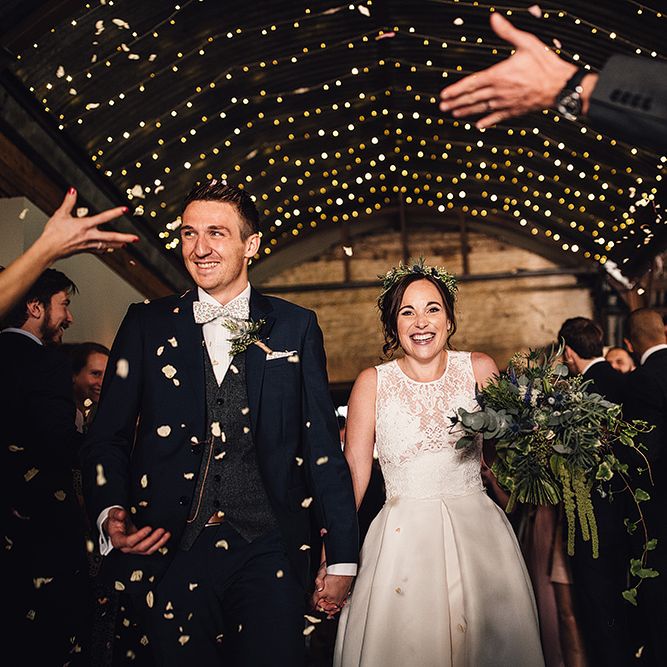 Stylish Autumnal Wedding At Stone Barn Cotwolds With Bride In Jesus Peiro