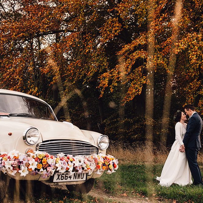 Stylish Autumnal Wedding At Stone Barn Cotwolds With Bride In Jesus Peiro