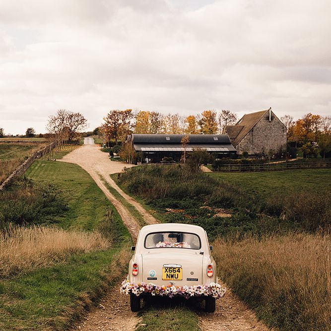Stylish Autumnal Wedding At Stone Barn Cotwolds With Bride In Jesus Peiro