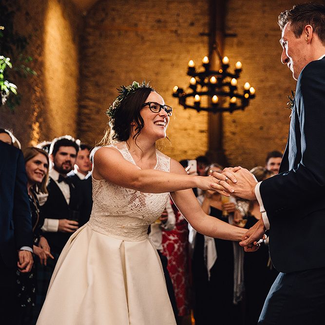 Stylish Autumnal Wedding At Stone Barn Cotwolds With Bride In Jesus Peiro