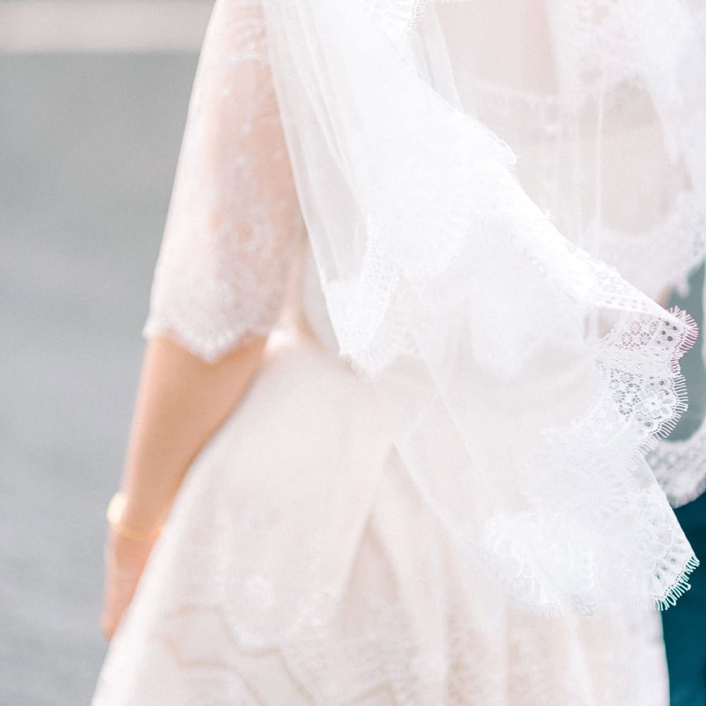 Lace Edged Veil