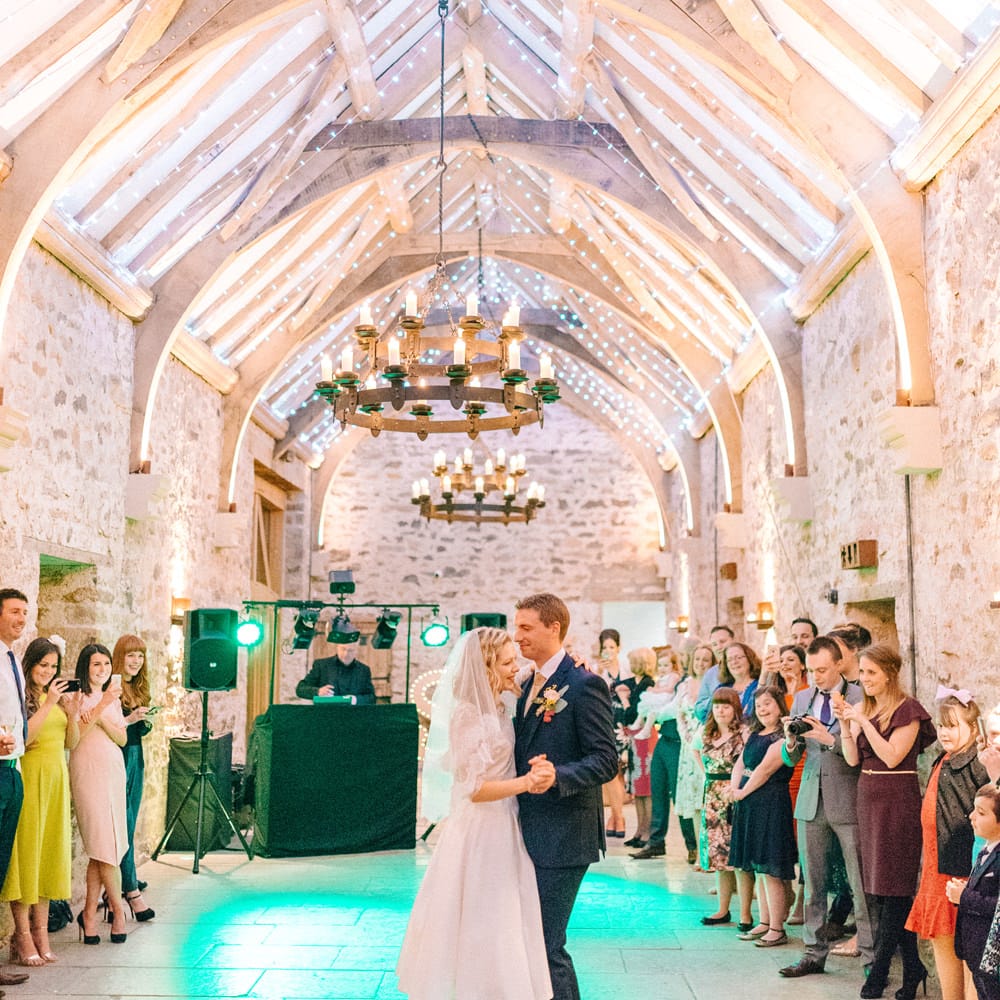 Healey Barn Winter Wedding With Bridesmaids In Navy With Bright Florals & Gold Accents With Images By Sarah Jane Ethan Photography