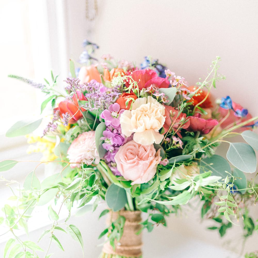 Bright Wedding Bouquet