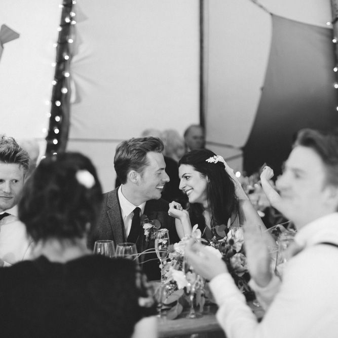 Romantic Bride & Groom Portrait