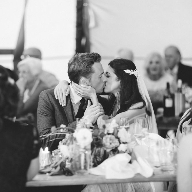 Romantic Bride & Groom Portrait