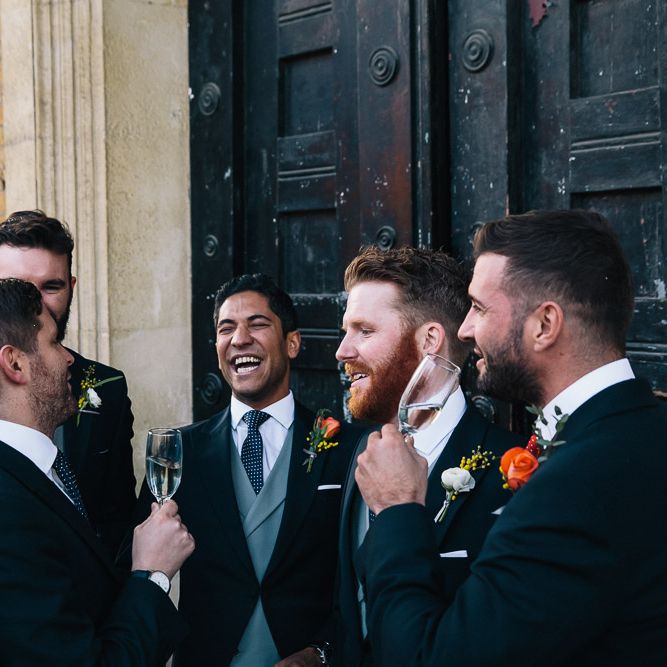 Groom & Groomsmen In Jack Bunneys
