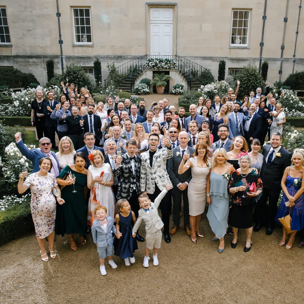 Wedding Guests | Monochrome Wedding at Syon Park London | Chris Barber Photography | Second Shooter Beatrici Photography