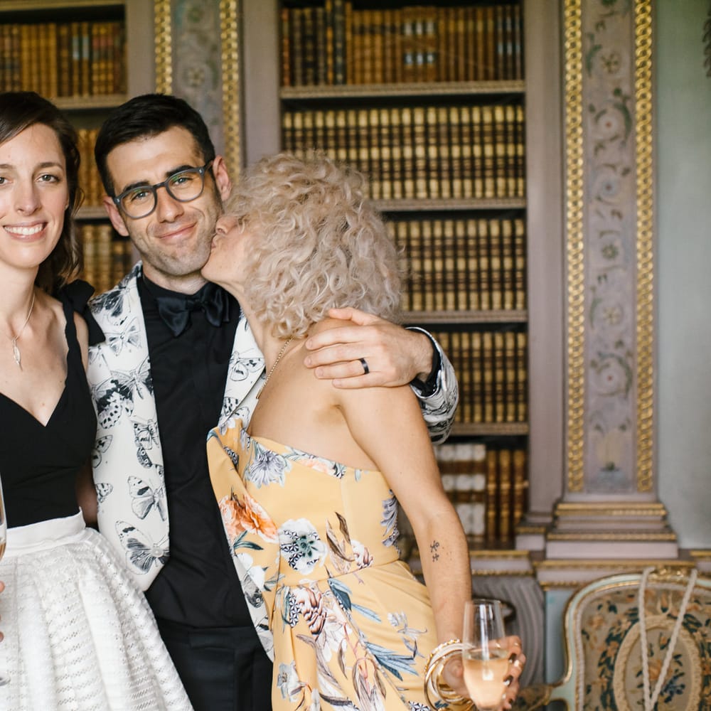 Wedding Guests | Monochrome Wedding at Syon Park London | Chris Barber Photography | Second Shooter Beatrici Photography