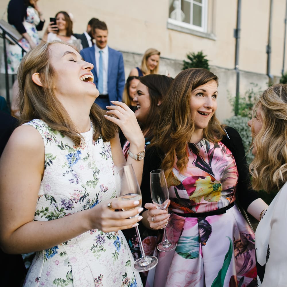 Wedding Guests | Monochrome Wedding at Syon Park London | Chris Barber Photography | Second Shooter Beatrici Photography
