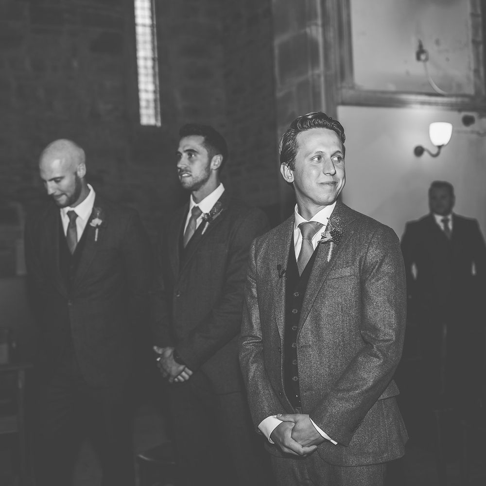 Groom at the Altar