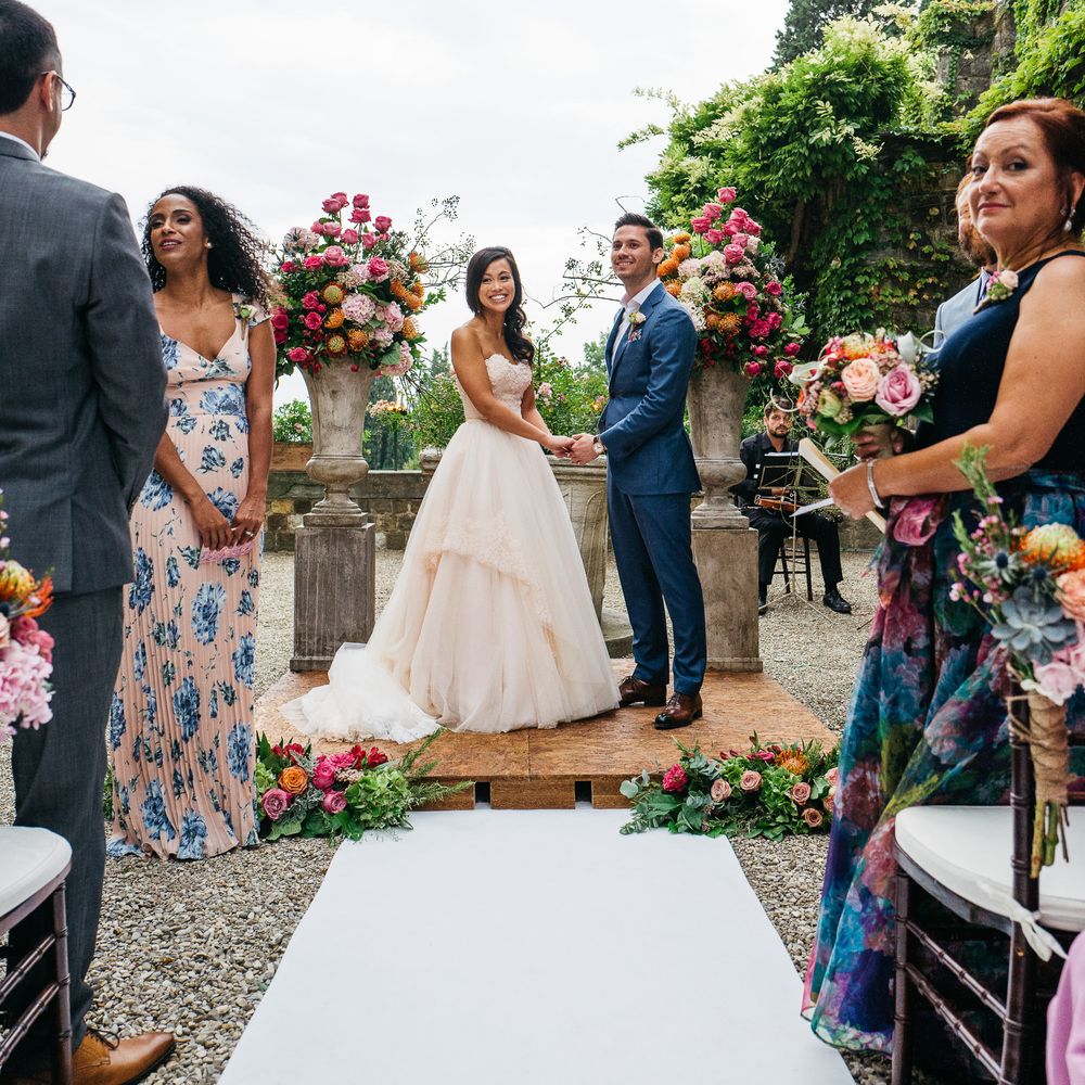 Bride & Groom Outdoor Wedding Ceremony | Stefano Santucci Studio Photography | Second Shooter Giuseppe Marano | Gattotigre Films