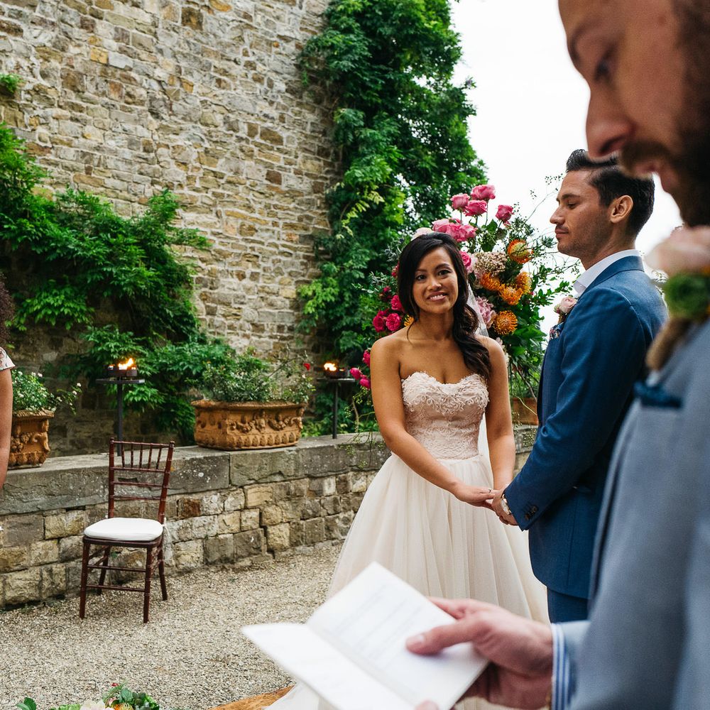 Bride & Groom Outdoor Wedding Ceremony | Stefano Santucci Studio Photography | Second Shooter Giuseppe Marano | Gattotigre Films