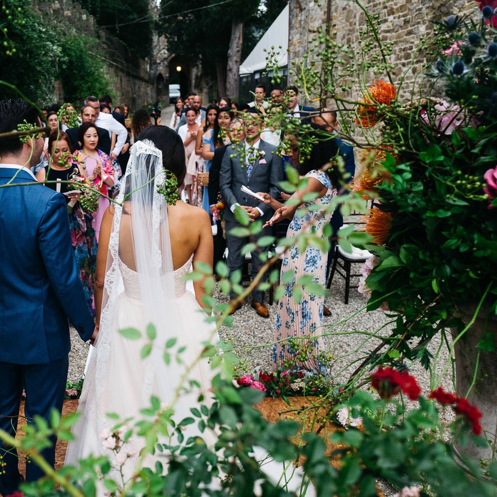 Bride & Groom Outdoor Wedding Ceremony | Stefano Santucci Studio Photography | Second Shooter Giuseppe Marano | Gattotigre Films