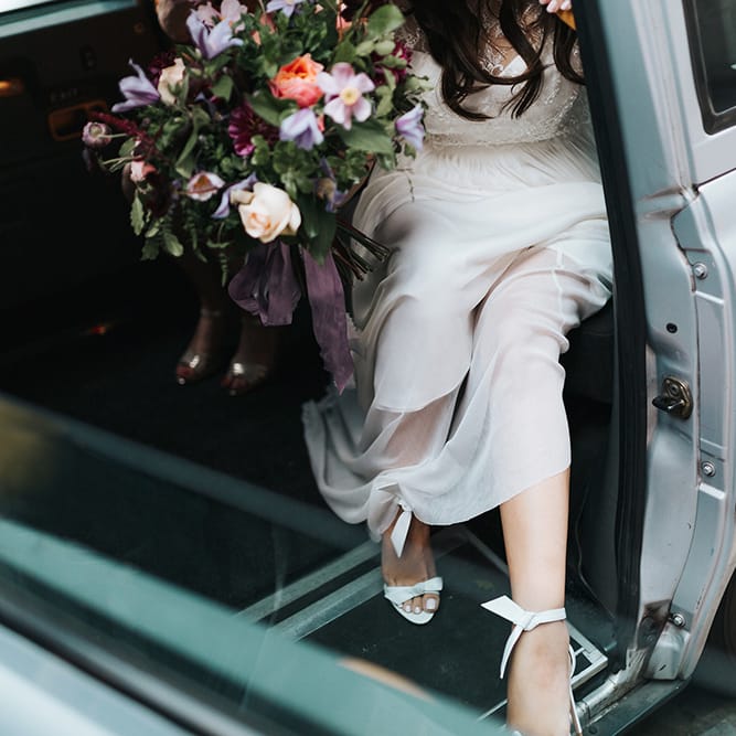 Beautiful Bride In Catherine Deane