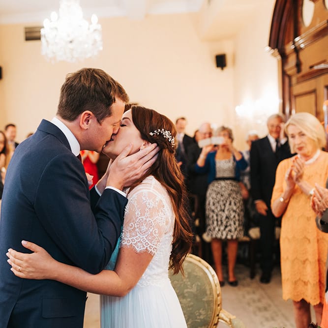 Civil Wedding Ceremony At Chelsea Town Hall