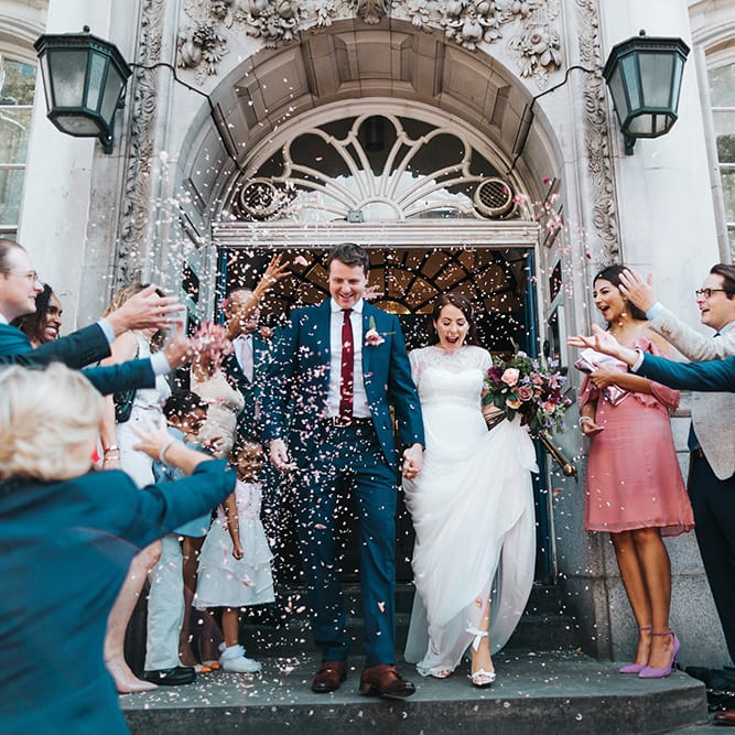 Civil Wedding Ceremony At Chelsea Town Hall