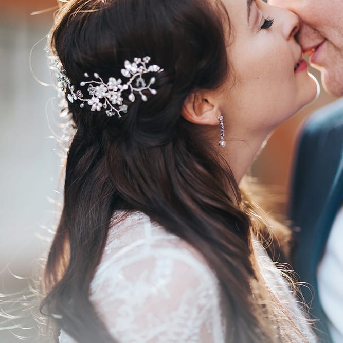 Bride & Groom Intimate London Wedding