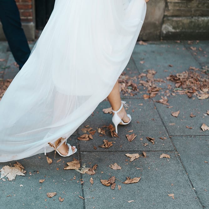Bride & Groom Intimate London Wedding