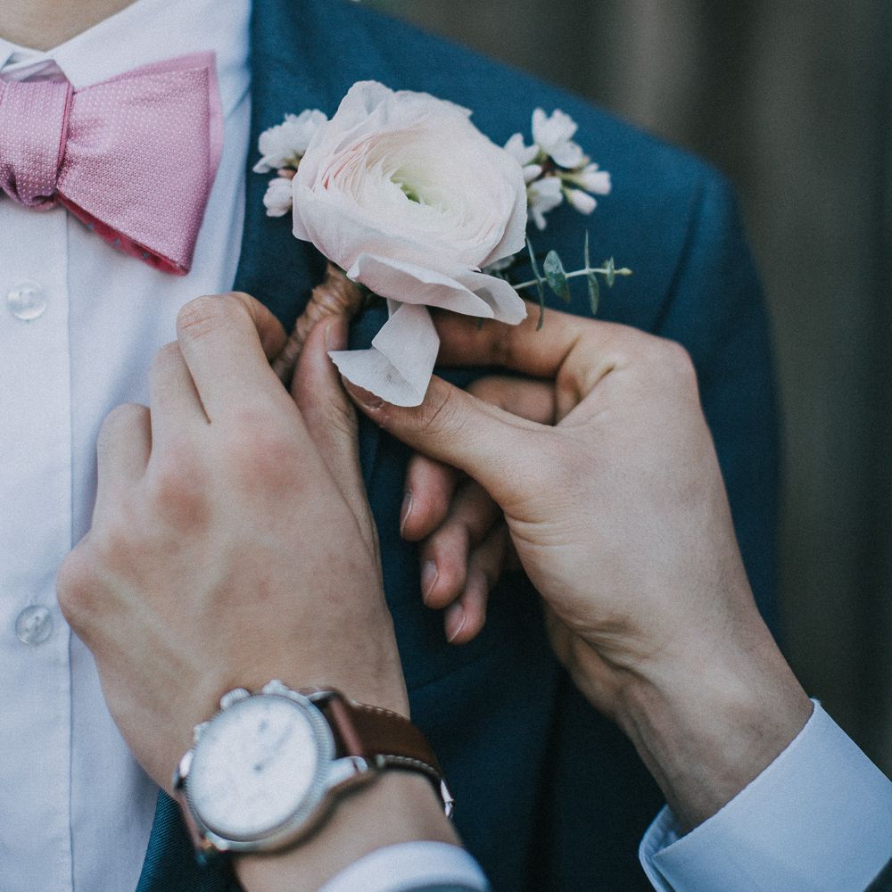 Buttonhole For Groom | Images By Matt Horan Photography