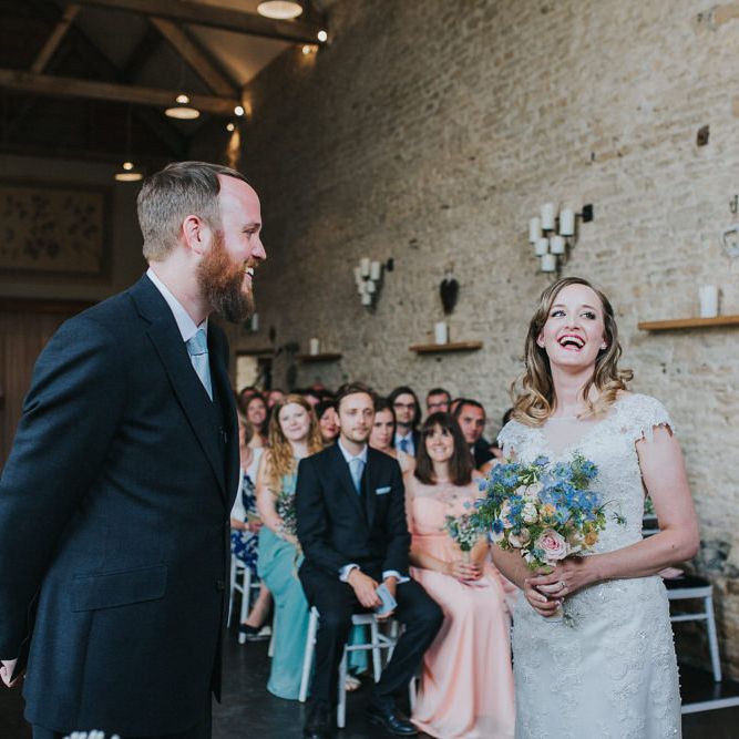 kate_andrew_kgphotography 27A Cotswold rustic wedding with mismatched bridesmaid dresses