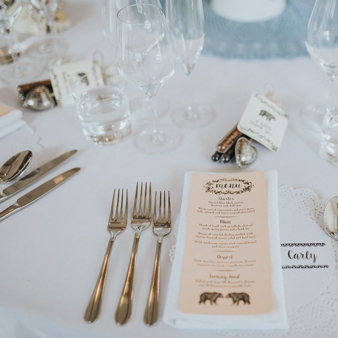 A Cotswold rustic wedding with mismatched bridesmaid dresses