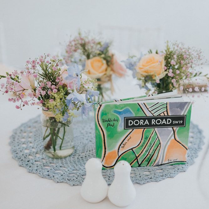 A Cotswold rustic wedding with mismatched bridesmaid dresses