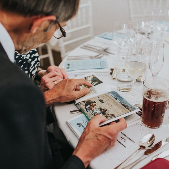 A Cotswold rustic wedding with mismatched bridesmaid dresses
