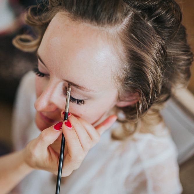 A Cotswold rustic wedding with mismatched bridesmaid dresses