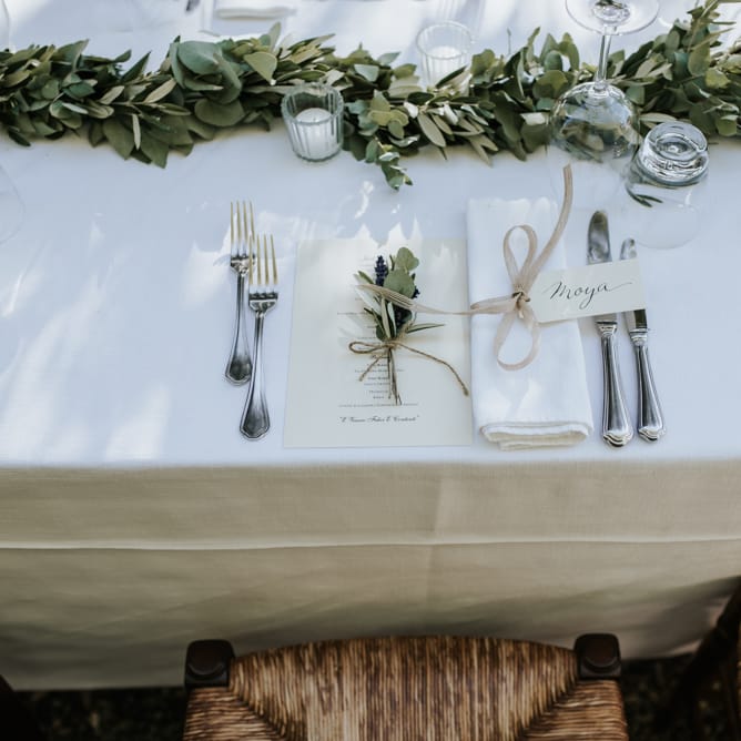 Fairy Light Canopy Wedding In Tuscany Italy Styled By Italian Eye And Photographed By Damien Milan Photography With Bride In Hayley Paige