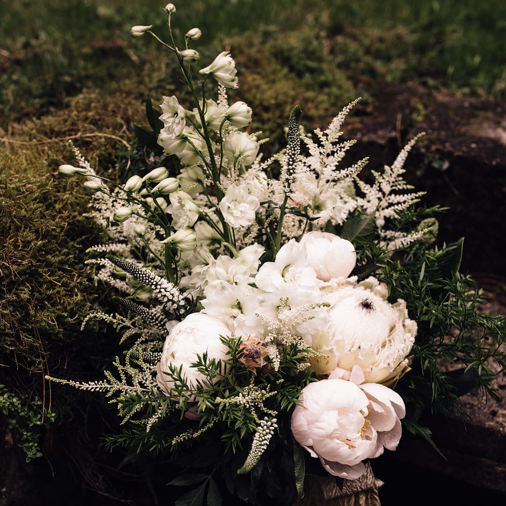 White Wedding Bouquet