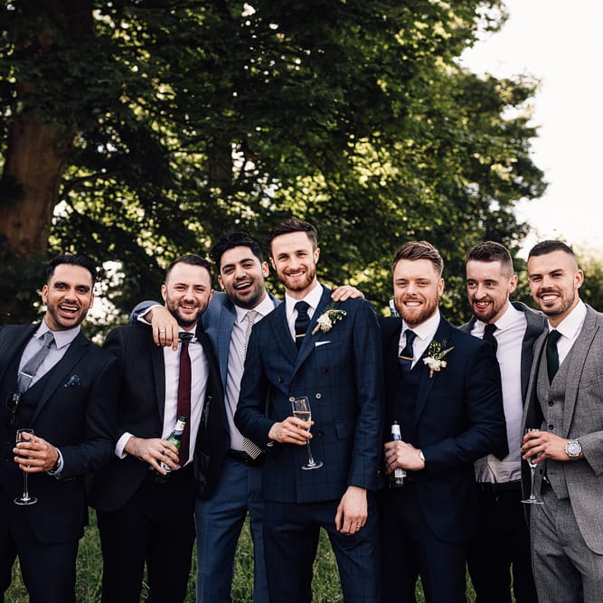 Rue De Seine Bride For A Rustic Luxe Wedding At Calke Abbey Riding School Groom In Reiss With Images By Samuel Docker Photography