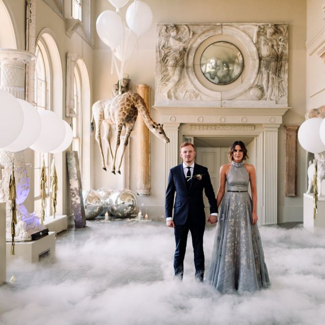 Stylish Bride & Groom