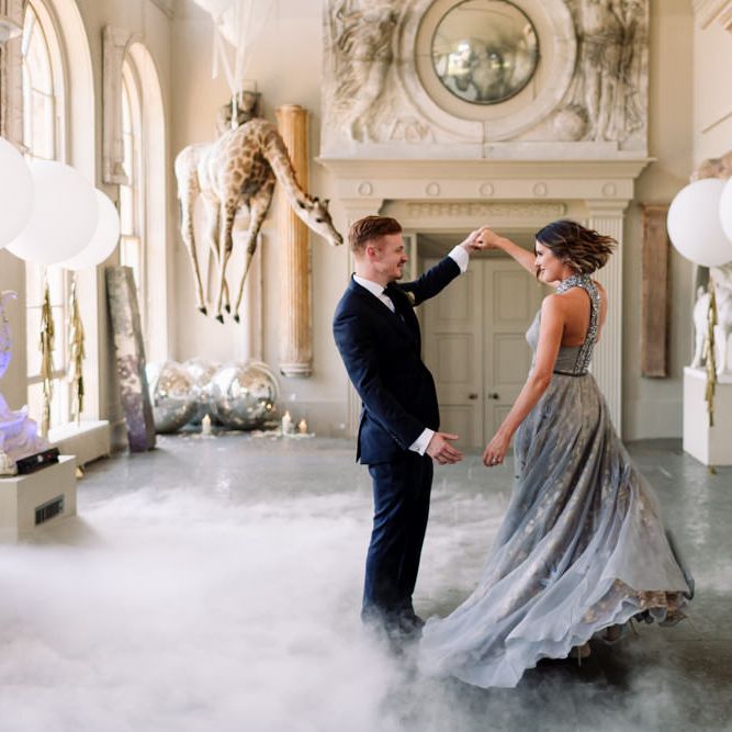 Bride & Groom Dancing