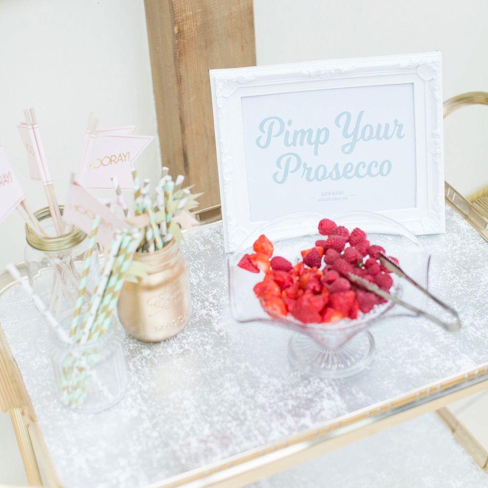 Pimp Your Prosecco Bar | Pastel Wedding at Gaynes Park | Anneli Marinovich Photography