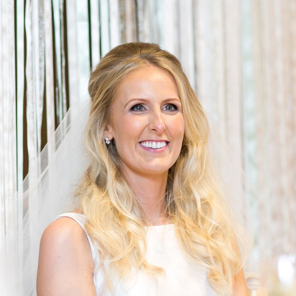 Bride in Sassie Holdford Bryony Wedding Dress | Pastel Wedding at Gaynes Park | Anneli Marinovich Photography