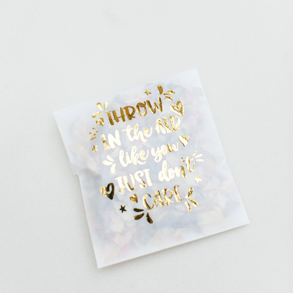Confetti Bag | Pastel Wedding at Gaynes Park | Anneli Marinovich Photography