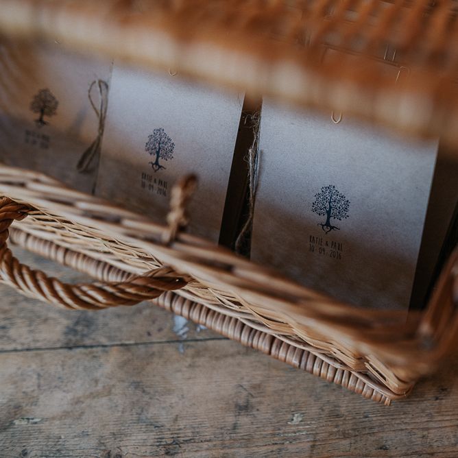 Wedding Stationery With Tree Motif