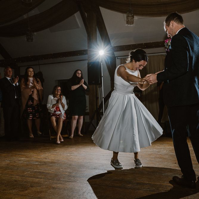 Bride & Groom Nancarrow Farm Wedding