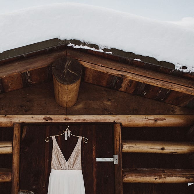 Sequin Bodice Bridal Gown by Truvelle