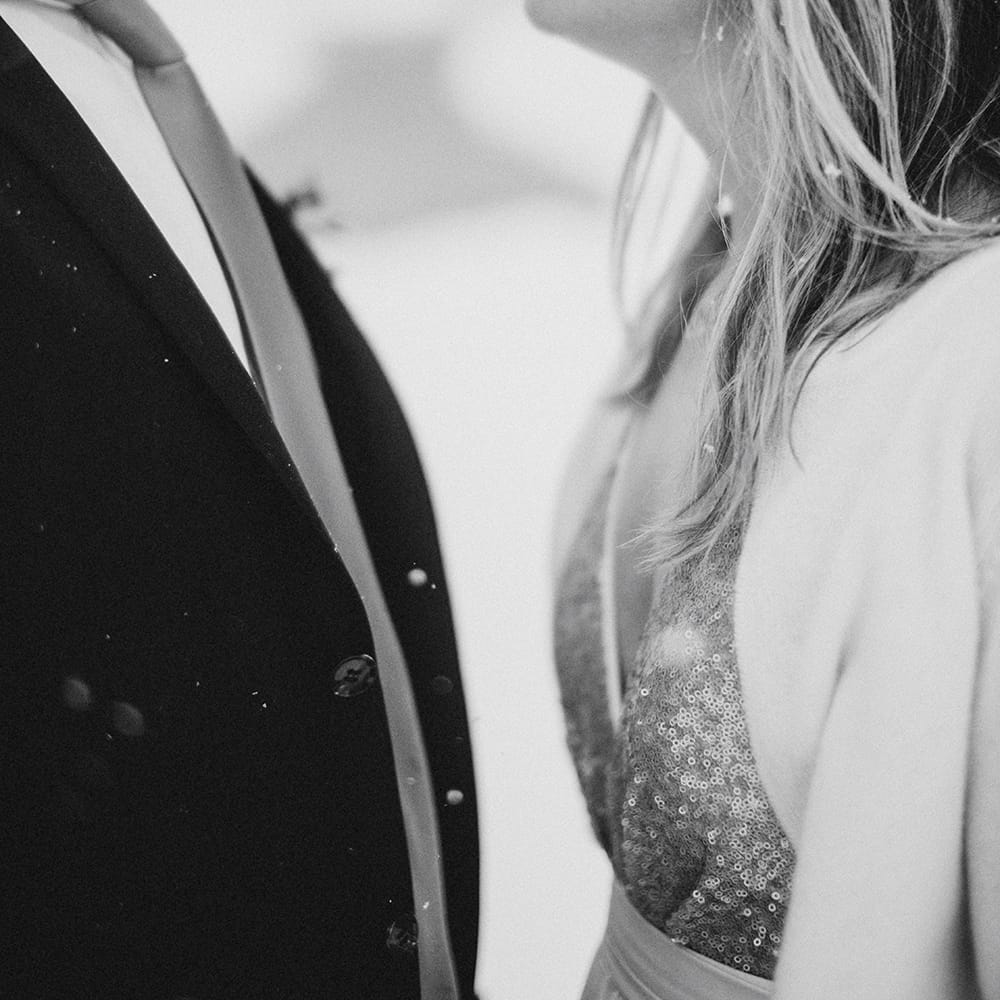 Snowy Winter Wedding In Bavaria With Bride In Truvelle
