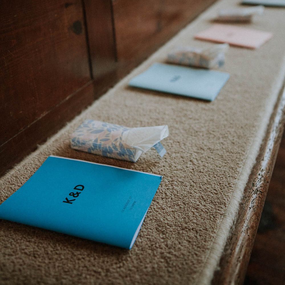 Wedding Stationery | Colourful DIY Barn Wedding at The Manor Barn, Cambridge | Meghan Lorna Photography