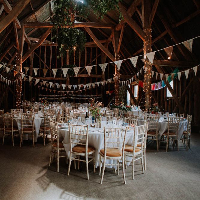 Colourful DIY Barn Wedding at The Manor Barn, Cambridge | Meghan Lorna Photography
