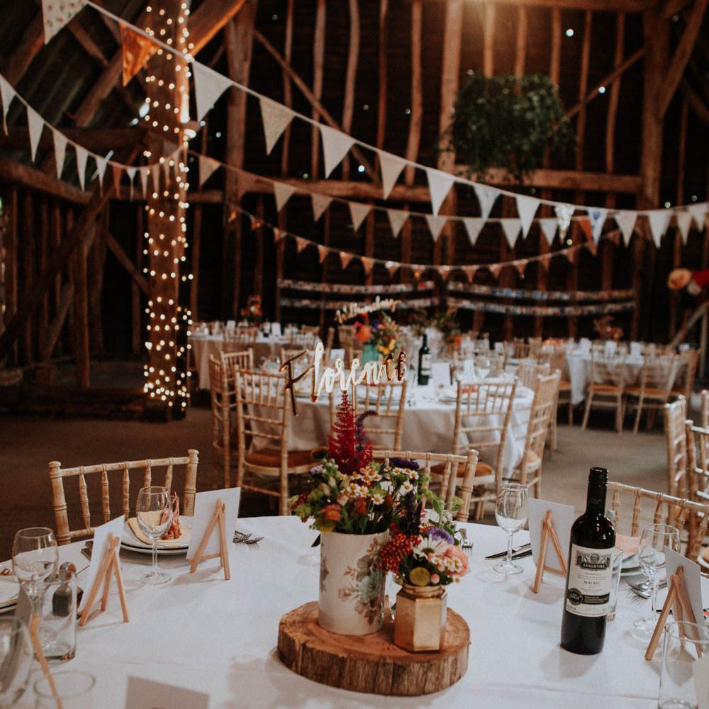 Colourful DIY Barn Wedding at The Manor Barn, Cambridge | Meghan Lorna Photography