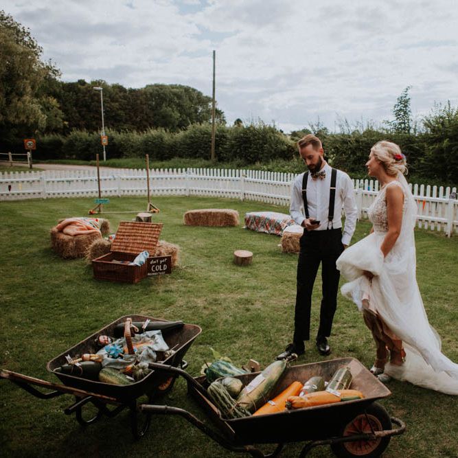 Colourful DIY Barn Wedding at The Manor Barn, Cambridge | Meghan Lorna Photography