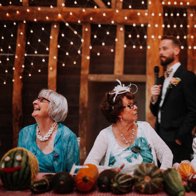 Wedding Speeches | Colourful DIY Barn Wedding at The Manor Barn, Cambridge | Meghan Lorna Photography