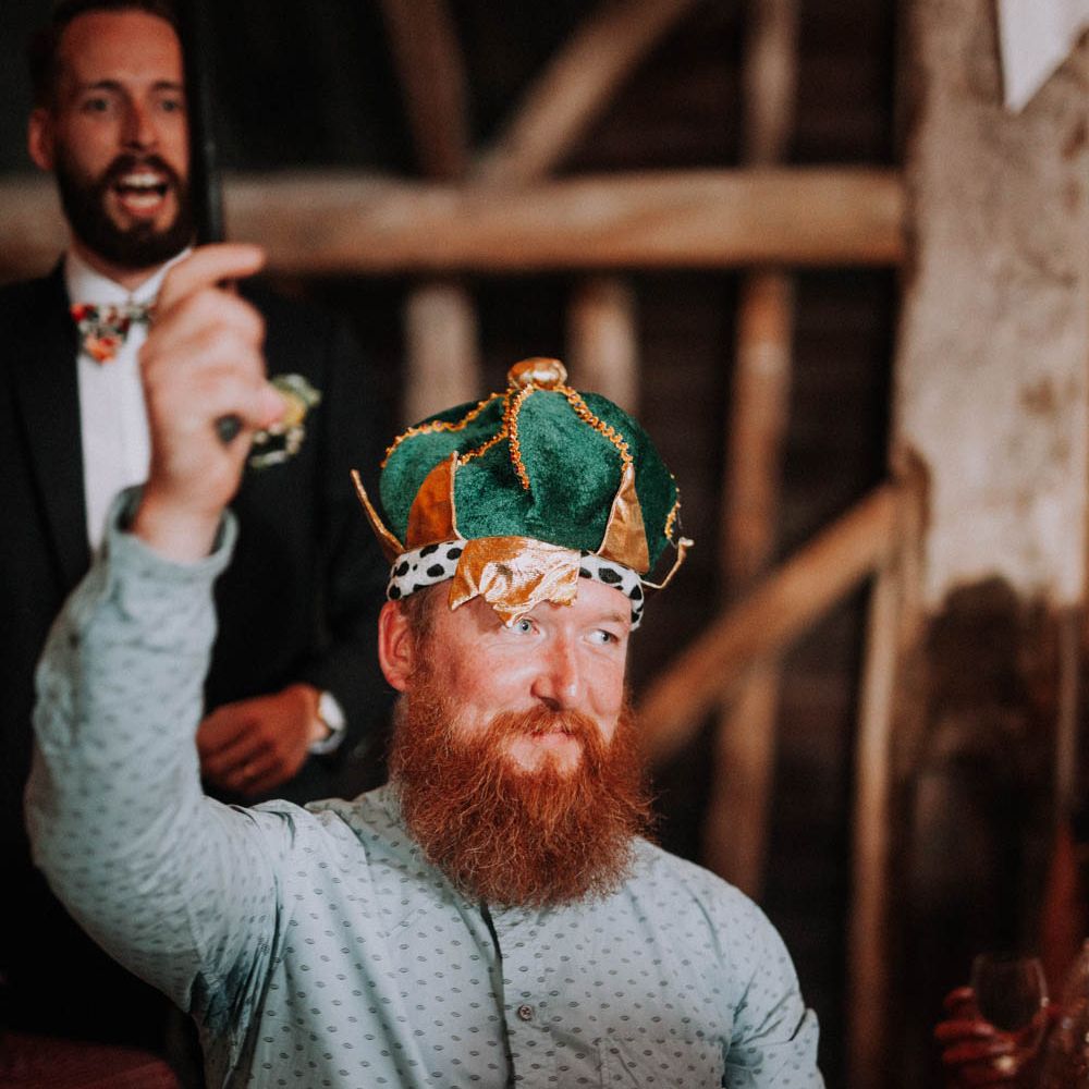 Prize Marrow Competition | Colourful DIY Barn Wedding at The Manor Barn, Cambridge | Meghan Lorna Photography