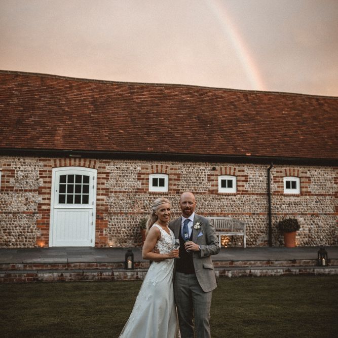 Rime Arodaky Bride For A Stylish Barn Wedding At Southend Barns Images From Benjamin Wheeler