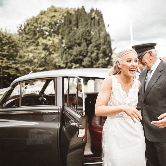 Rime Arodaky Bride For A Stylish Barn Wedding At Southend Barns Images From Benjamin Wheeler